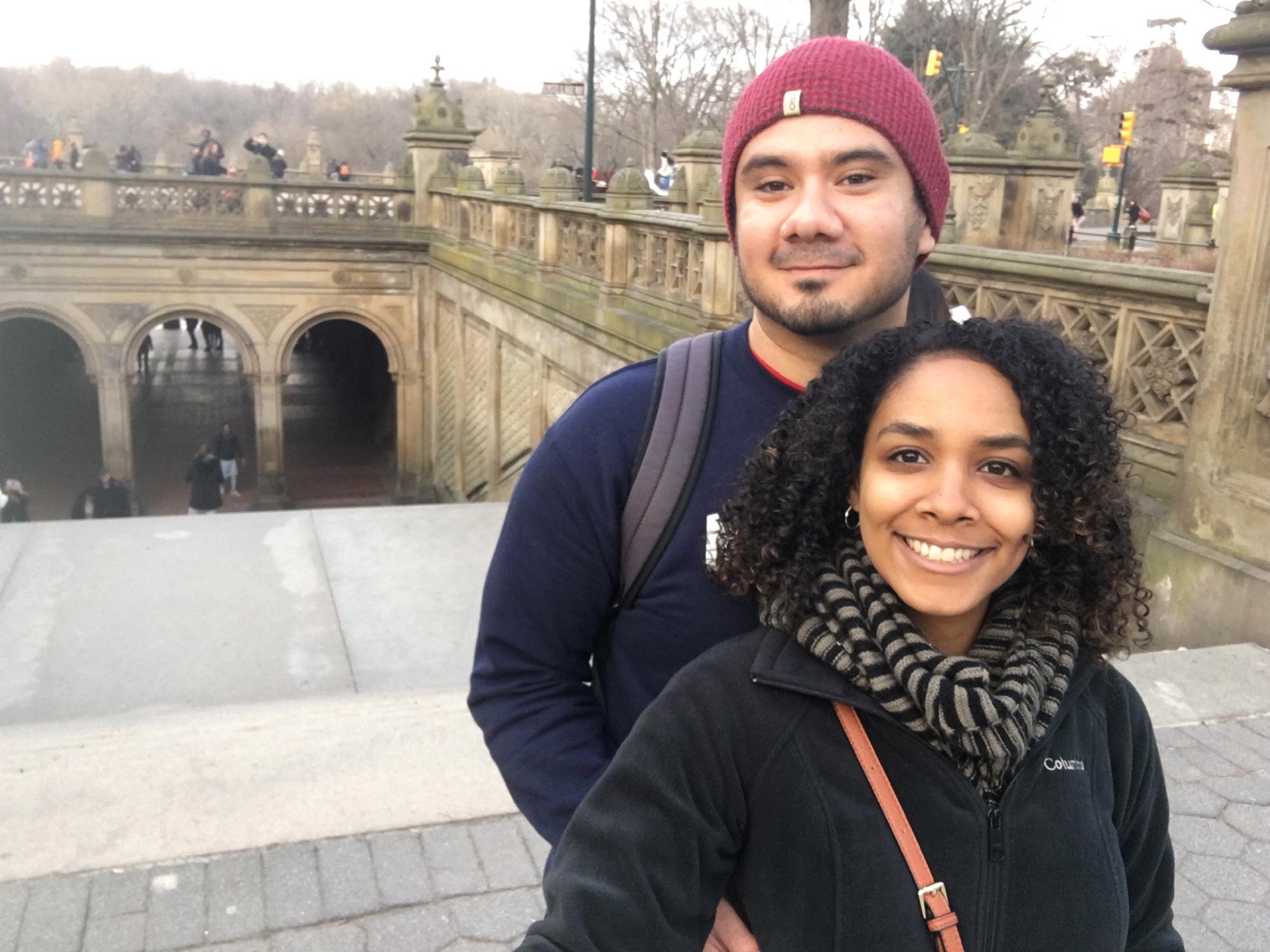 Exploring Central Park, NYC.