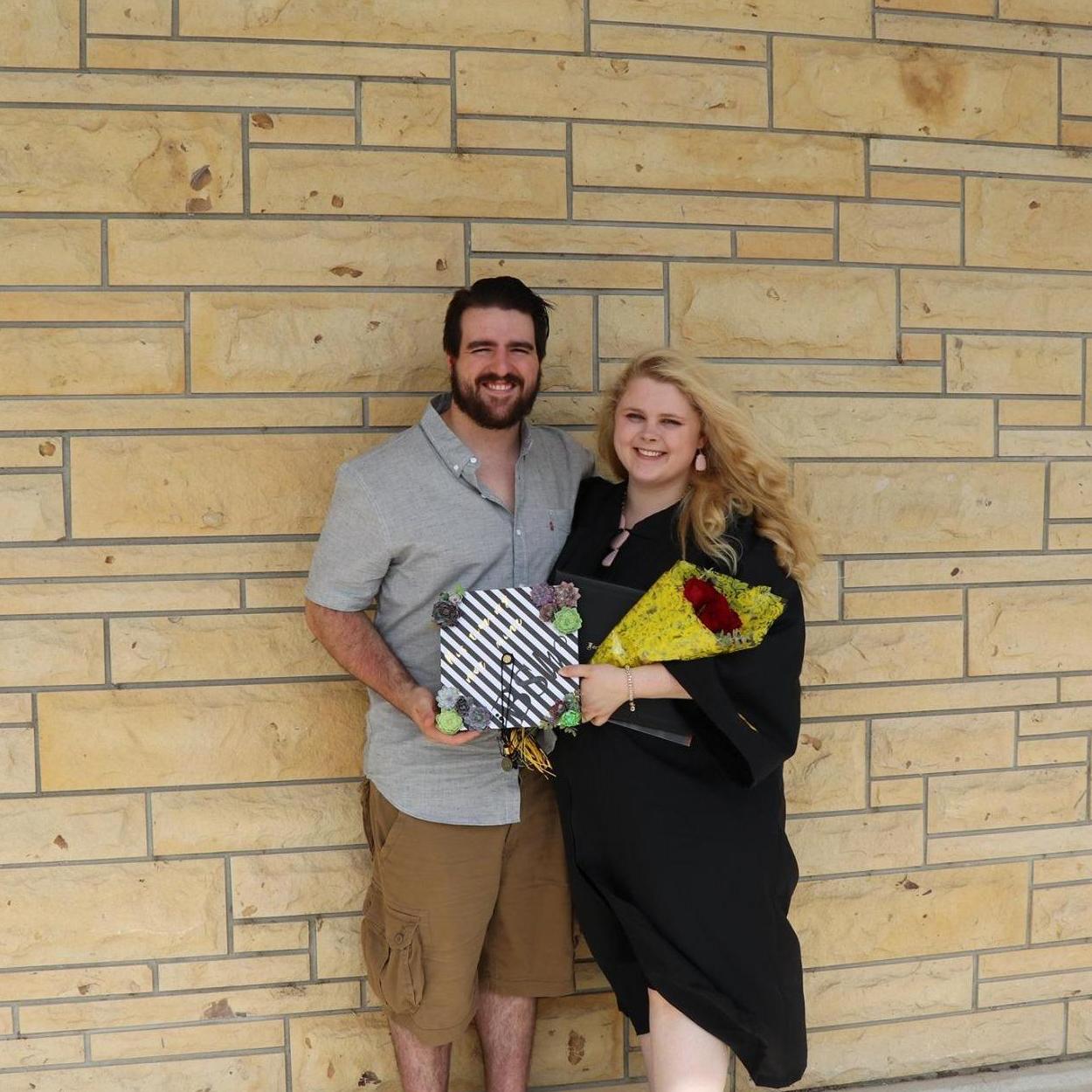 Tori's college graduation May 2019