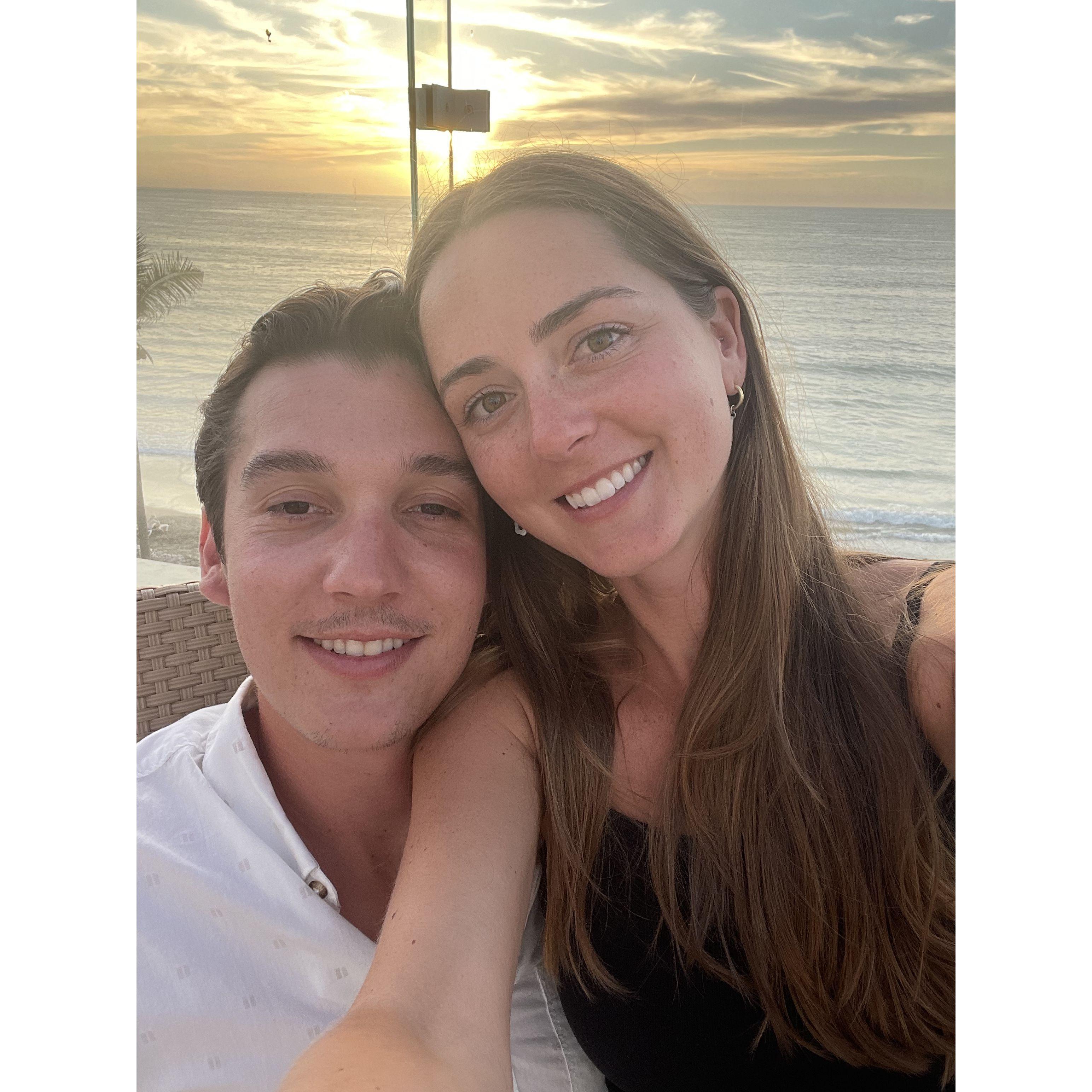 We stayed at an all-inclusive!