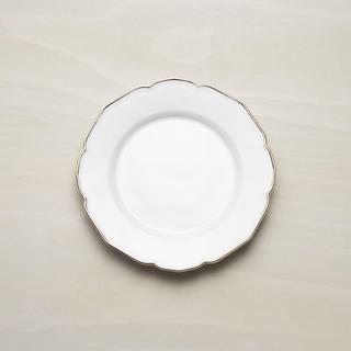 Savannah Salad Plate with Gold Rim, Set of 4
