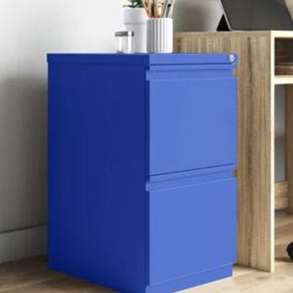 Inbox Zero Gurmandeep Pedestal Mobile Vertical Filing Cabinet | Wayfair