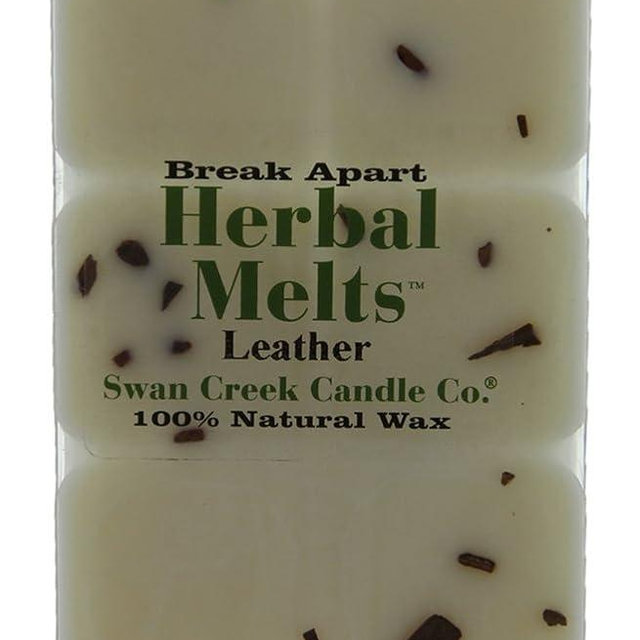 Swan Creek Candle Co Herbal Melts -"Leather"