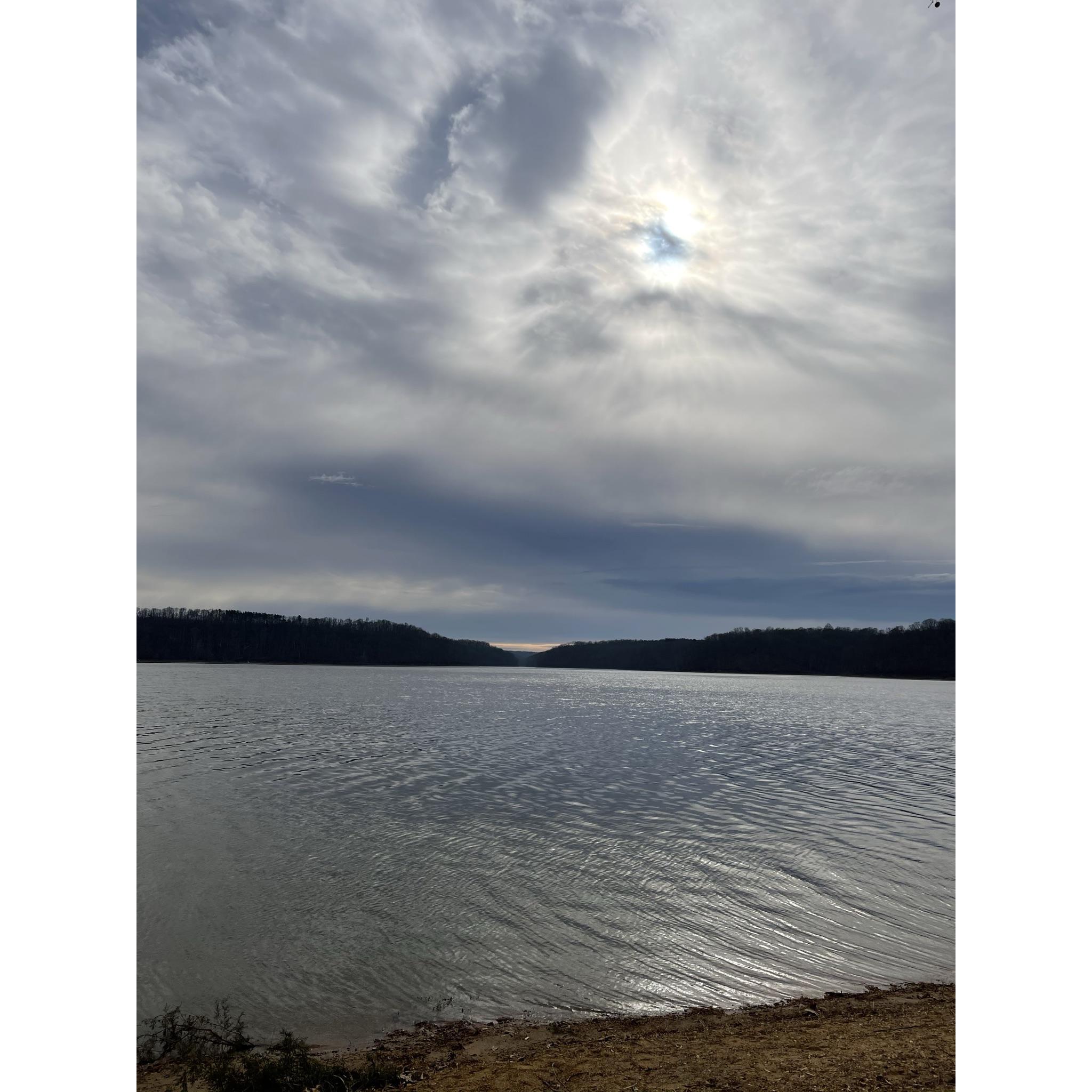 We made it to the end of the peninsula and the sun peaked out!