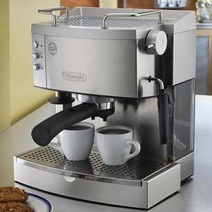 EC702 15 Bar Stainless Steel Espresso and Cappuccino Machine