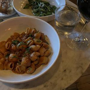 apps and drinks at our favorite neighborhood restaurant