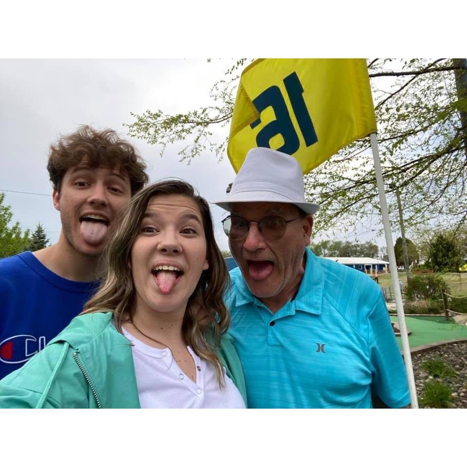 Our first outing with Sam's parents