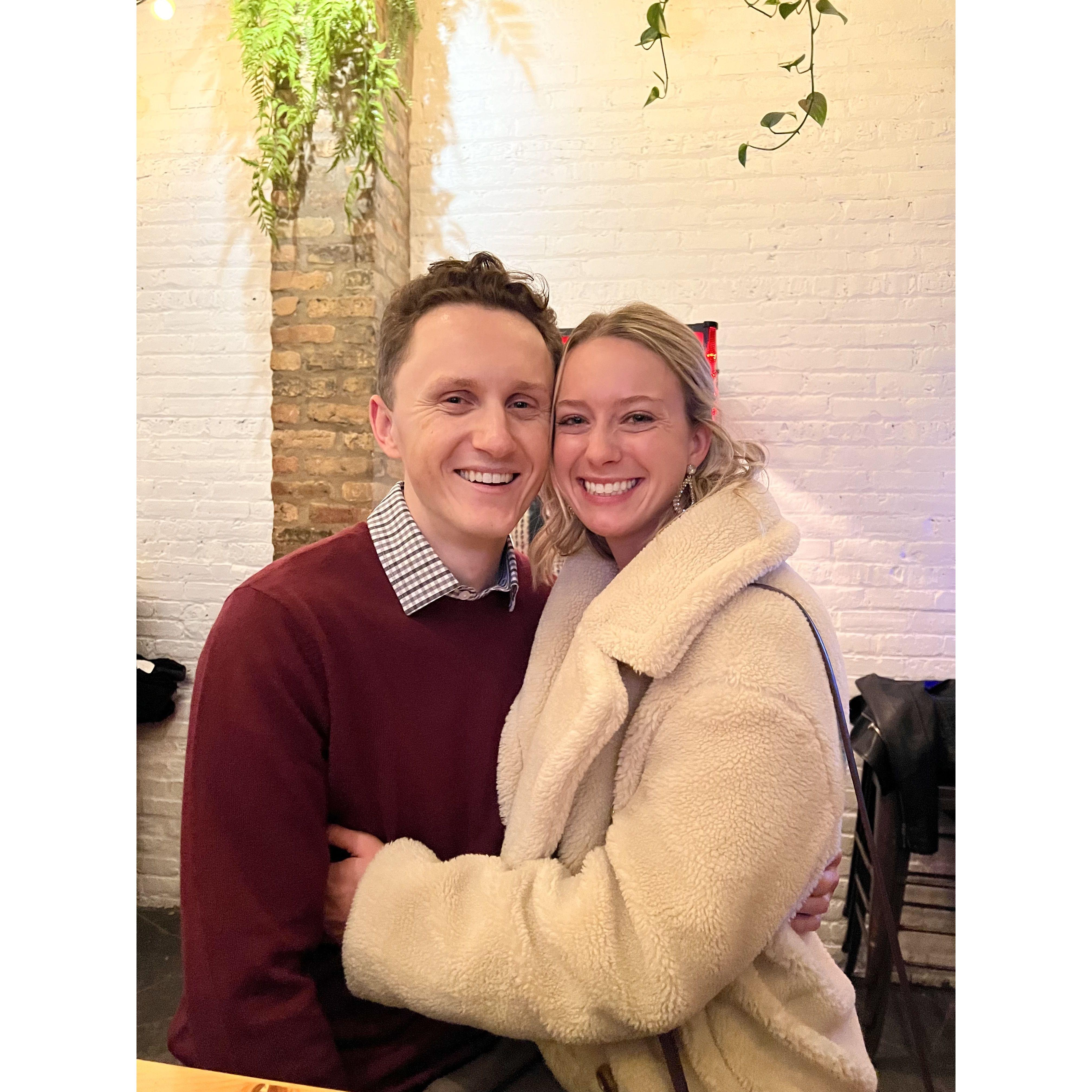 Christmas party in Chicago