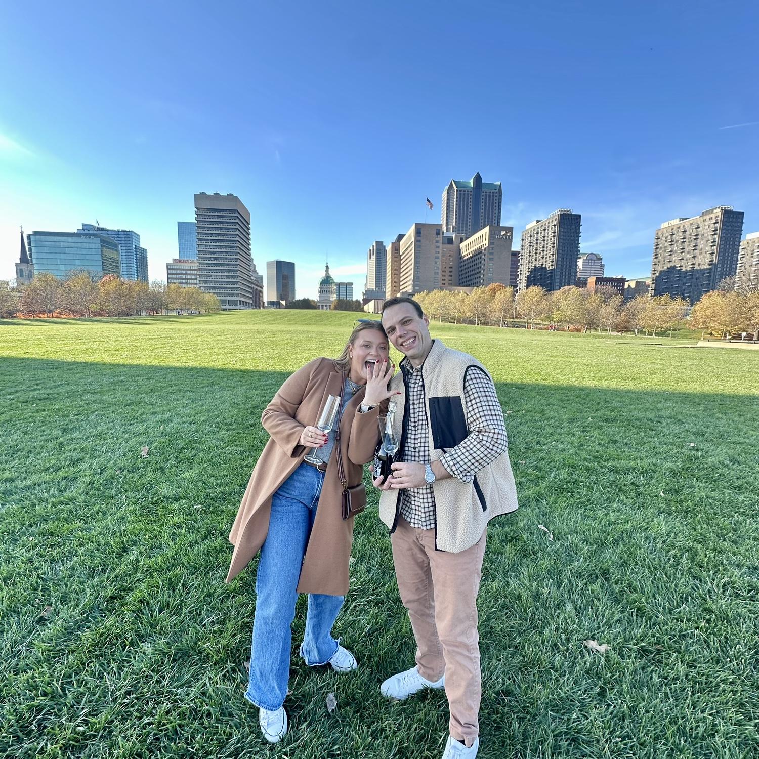 So excited to be in our engaged era!!