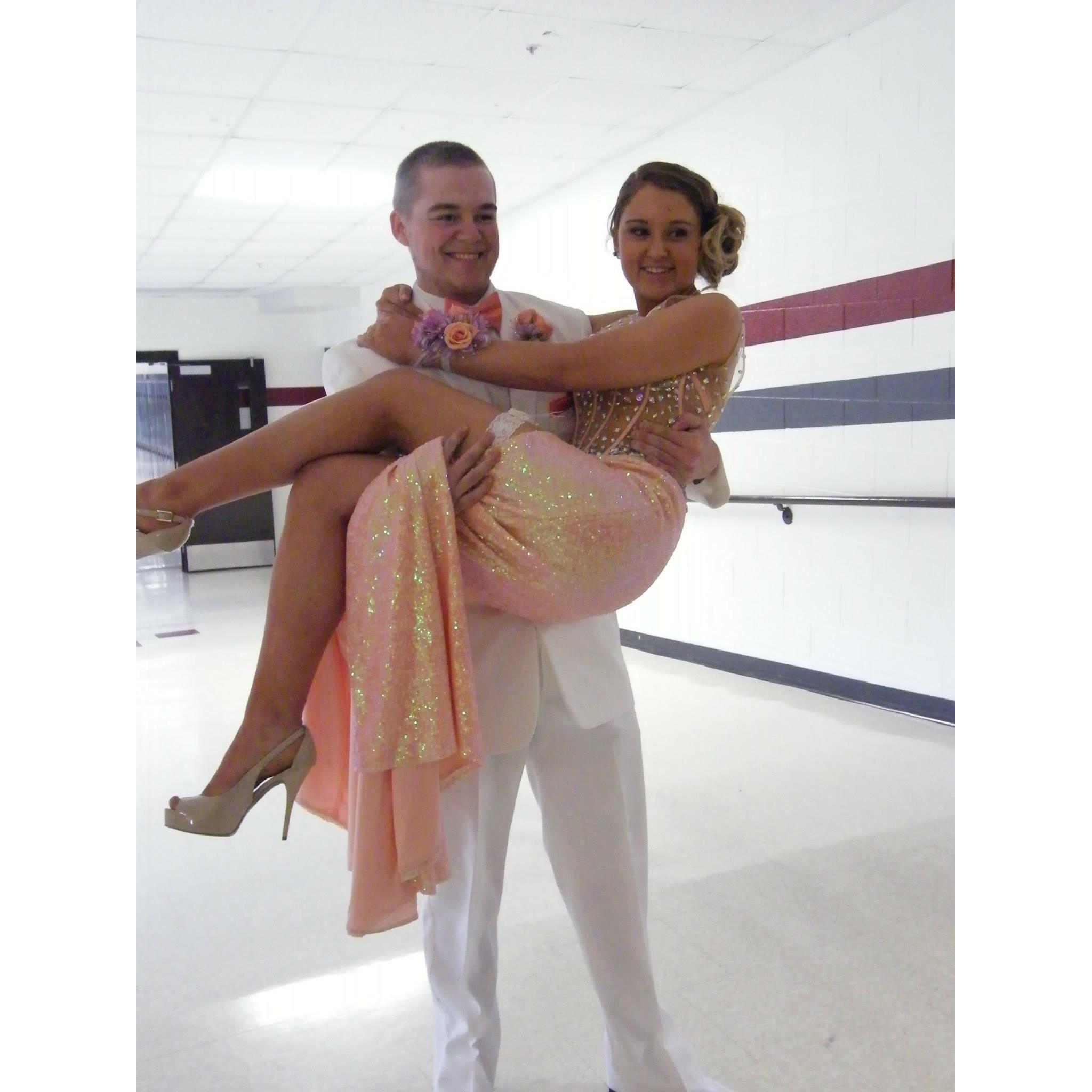 Darins senior prom