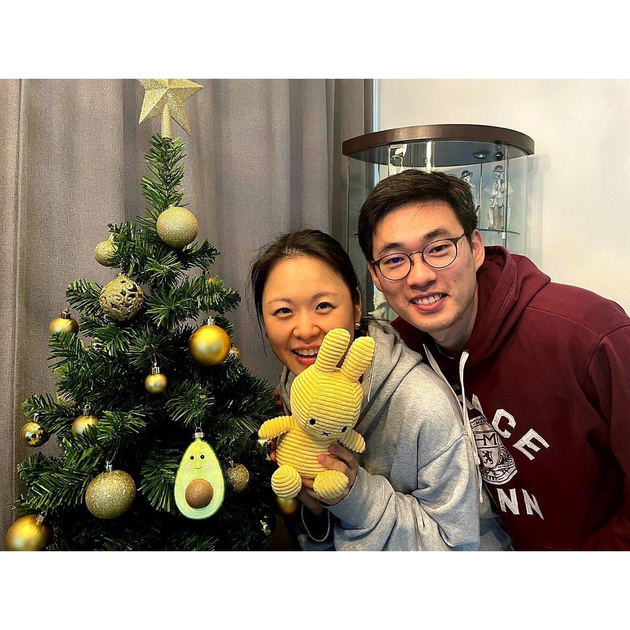 2021 Christmas before Evan was born