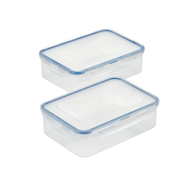 Lock n Lock Easy Essentials Rectangular 4-Pc. Food Storage Containers, 54-Oz.