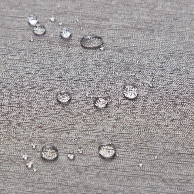 Teflon 84" x 60" Microfiber Addison Eco Elite Tablecloth Gray