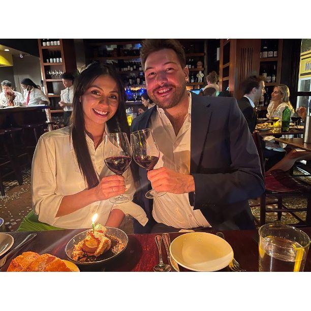 First time in NY together 🖤