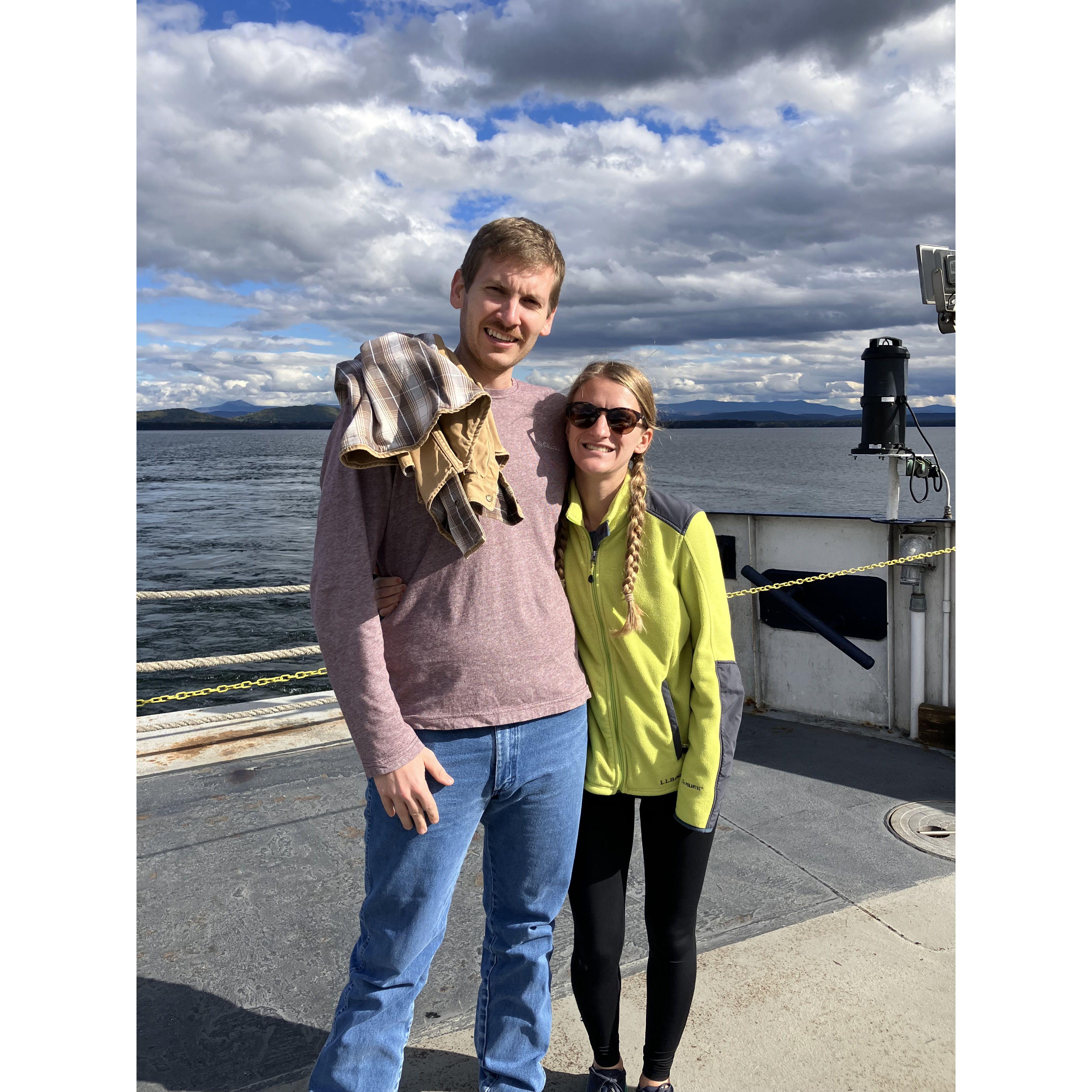 Ferry Across Lake Champlain