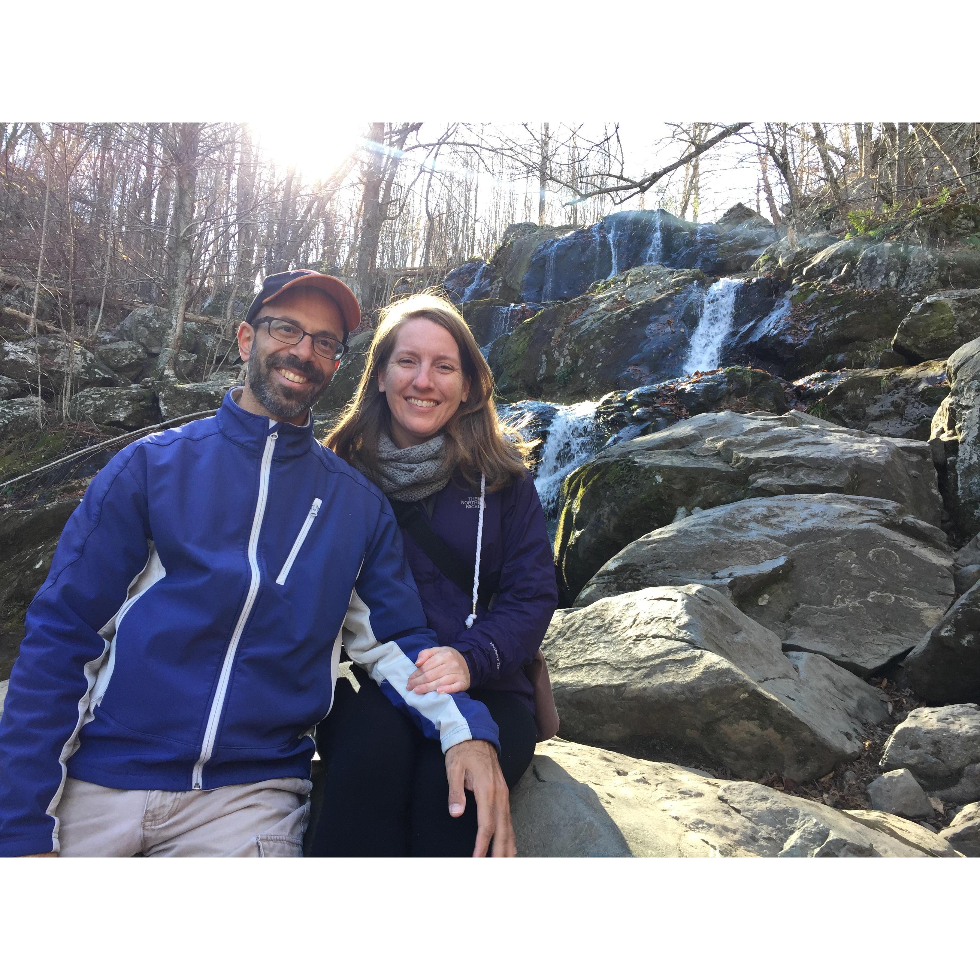 Our first weekend in Shenandoah together