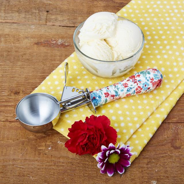 The Pioneer Woman Gorgeous Garden Stainless Steel Trigger Ice Cream Scoop