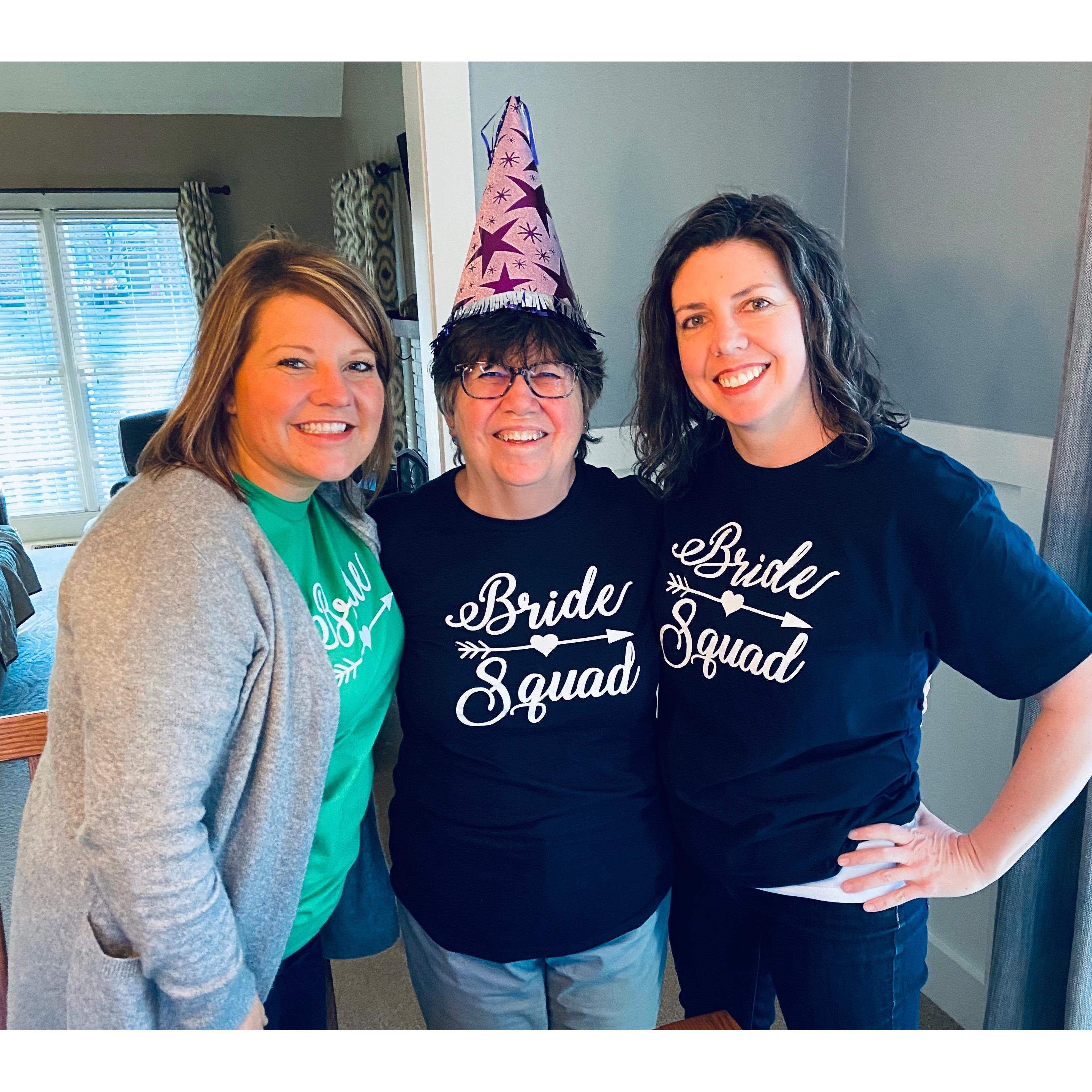 Squeezed in a birthday celebration!