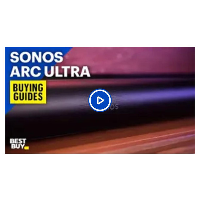 Sonos - Arc Ultra Soundbar - Black