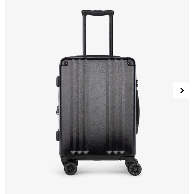 Ambeur Carry-On Luggage - BLACK