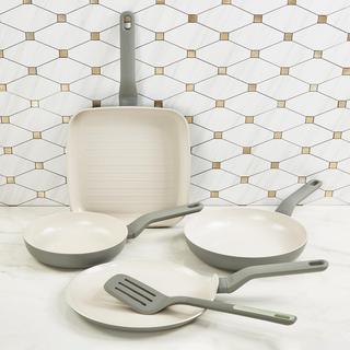 Leo Balance 5-Piece Nonstick Ceramic Pan Set with Turner