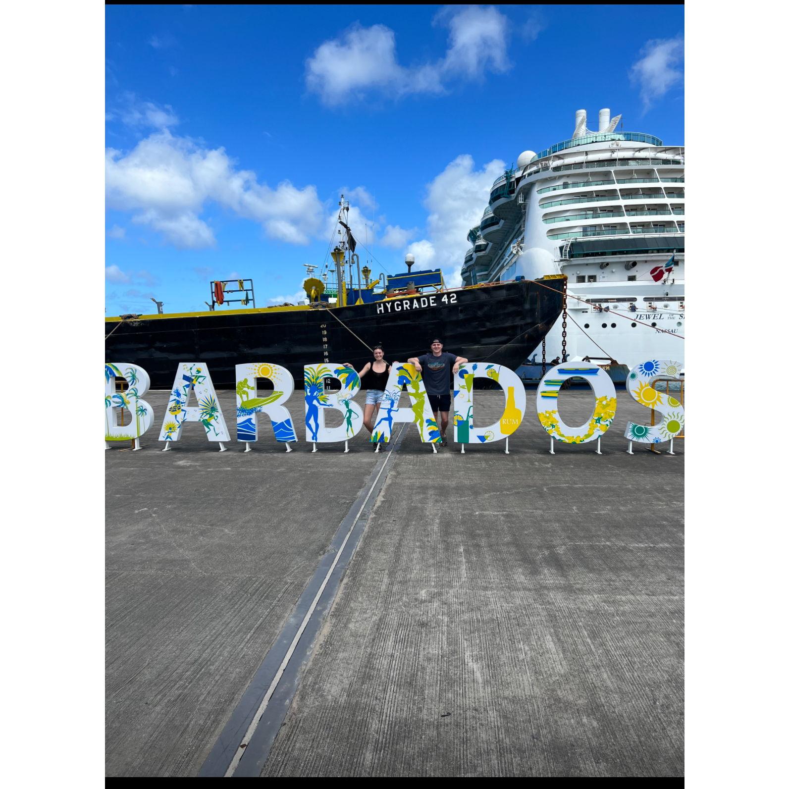 Our first cruise, 2024. Barbados!