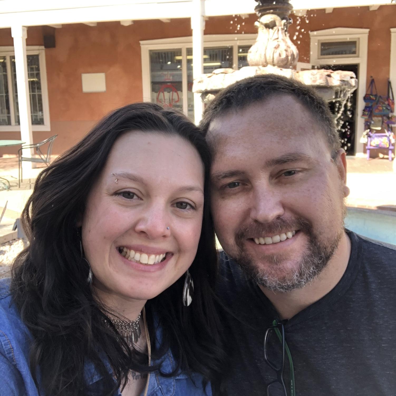 Our first picture together in Old Town.