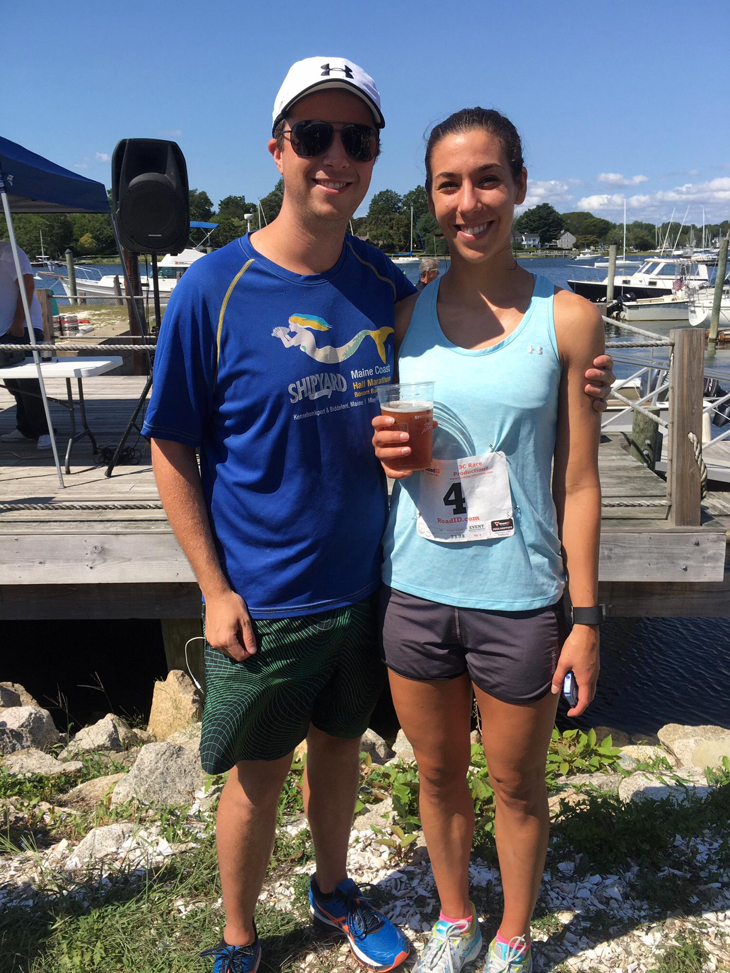 Finish for a Guinness 5k