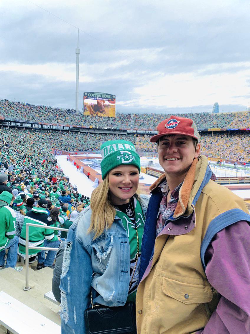 Dallas Stars vs. Nashville Predators Winter Classic 2020 at the Cotton Bowl - over 86k fans attended