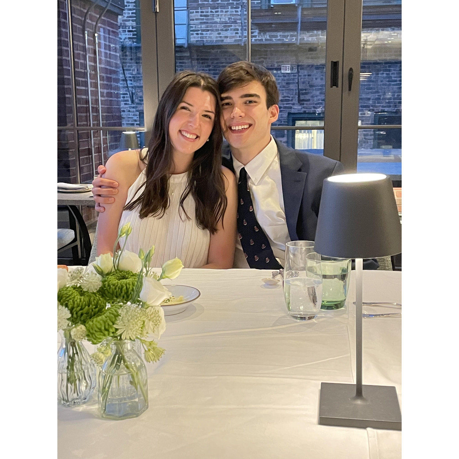 Our engagement party in Chicago!