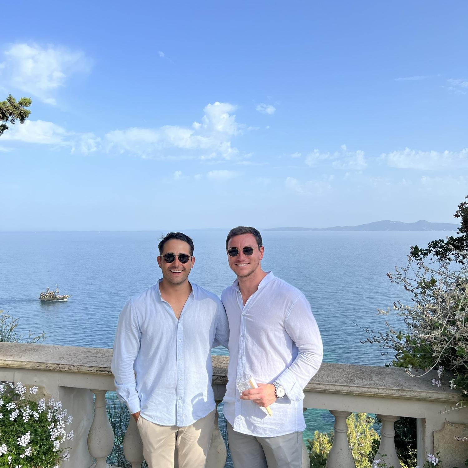 Brian and John Corfu
