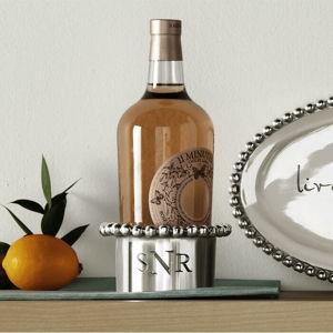 Mariposa String of Pearls Pearled Wine Coaster