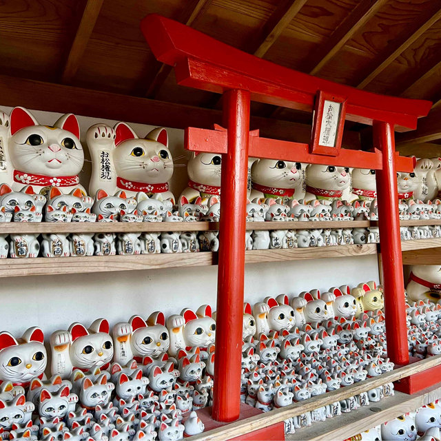 Visit to Gotokuji (the “cat temple”)