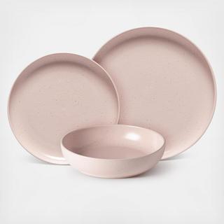 Pacifica 3-Piece Place Setting with Pasta Bowl, Service for 1