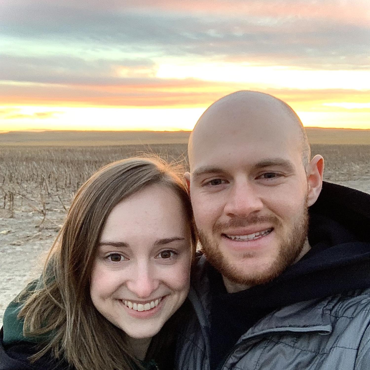 On the farm- nothing like ND sunsets