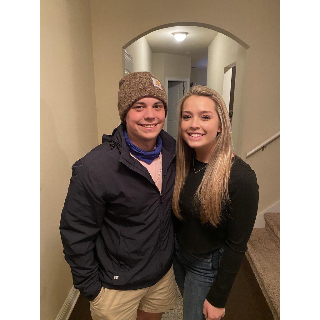 1/9/21 This was our first "real" date night at a nice restaurant! Since New York has no Whataburger, we made our first few dates casual and ensured Alex got his fix when he was home.