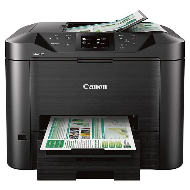 Canon Office and Business MB5420 Wireless All-in-One Printer,Scanner, Copier and Fax, with Mobile and Duplex Printing , black , desktop
