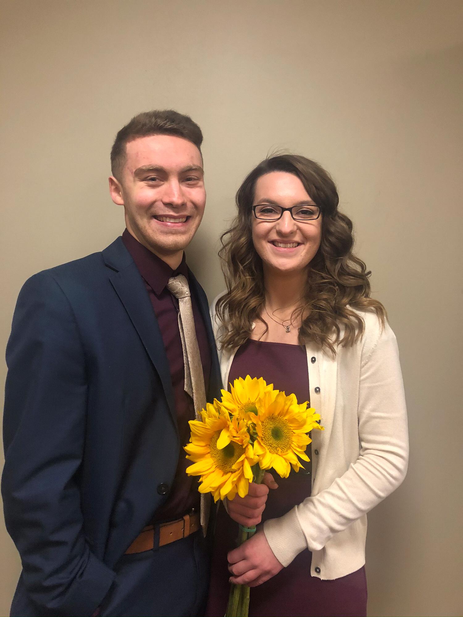 February 8, 2020
Makayla's Senior Valentine's Banquet and our one year anniversary.