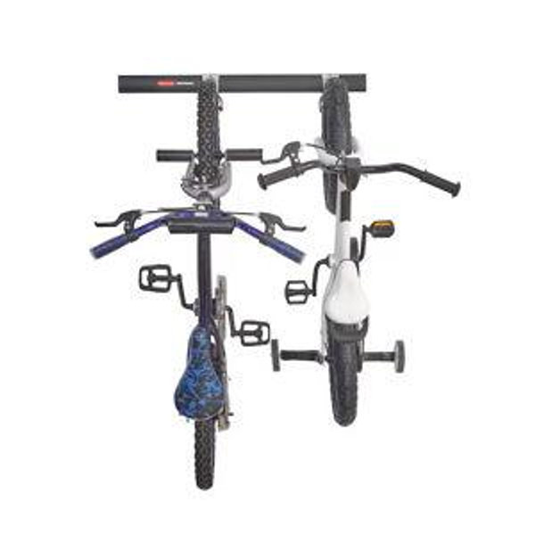 Rubbermaid FastTrack Garage 3 -Piece Black Steel Bike rack