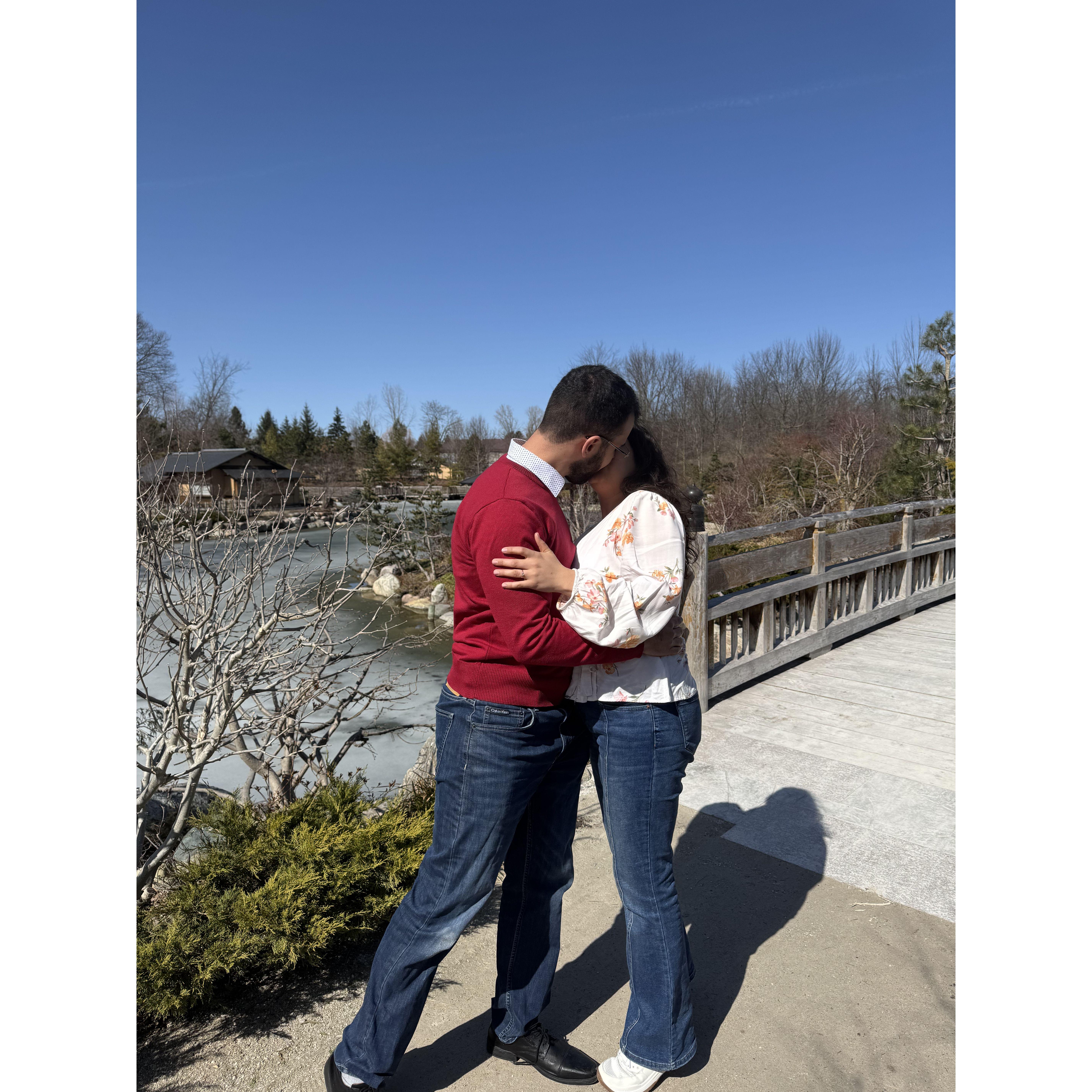 First pictures of us as an engaged couple
