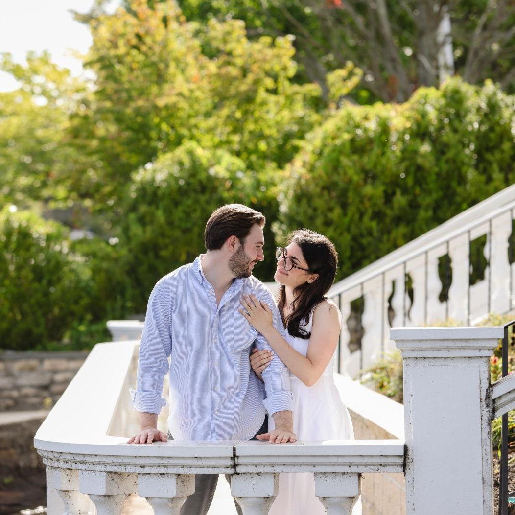 Our engagement shoot at Argyle Lake Park