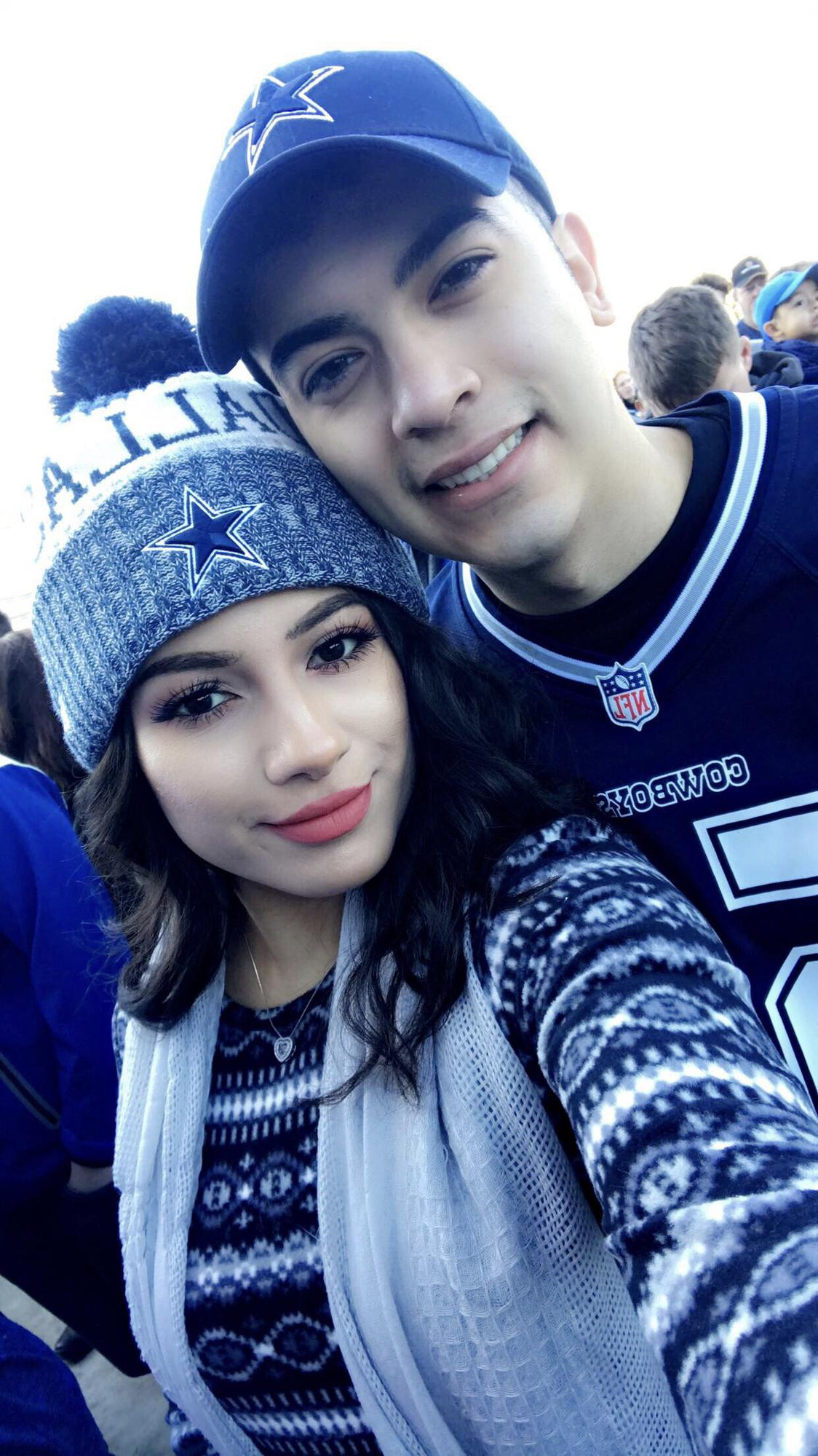 Our first Dallas Cowboys game together!