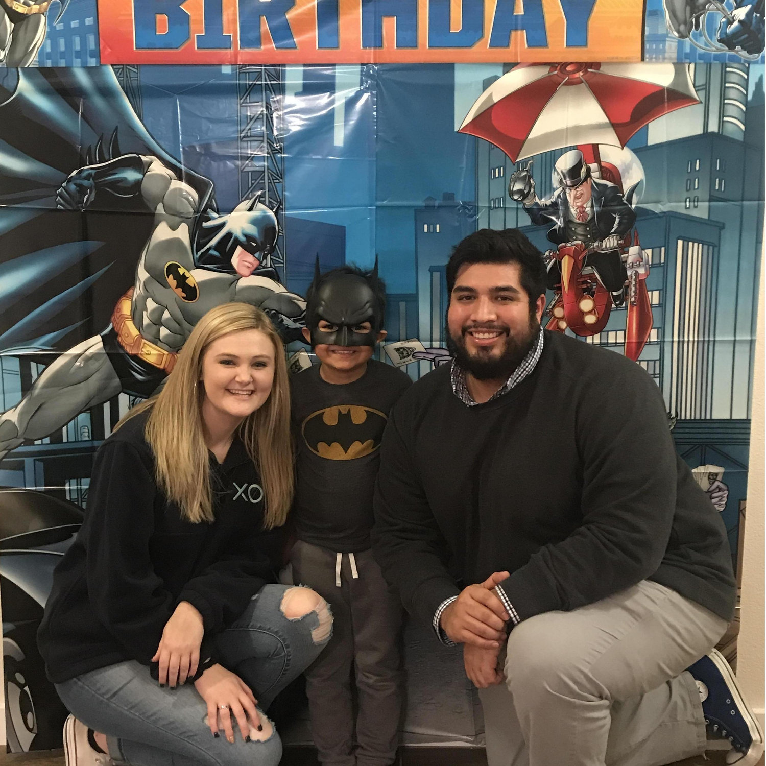 Bat-Matt & Bat-Medicine love this kiddo so much!
