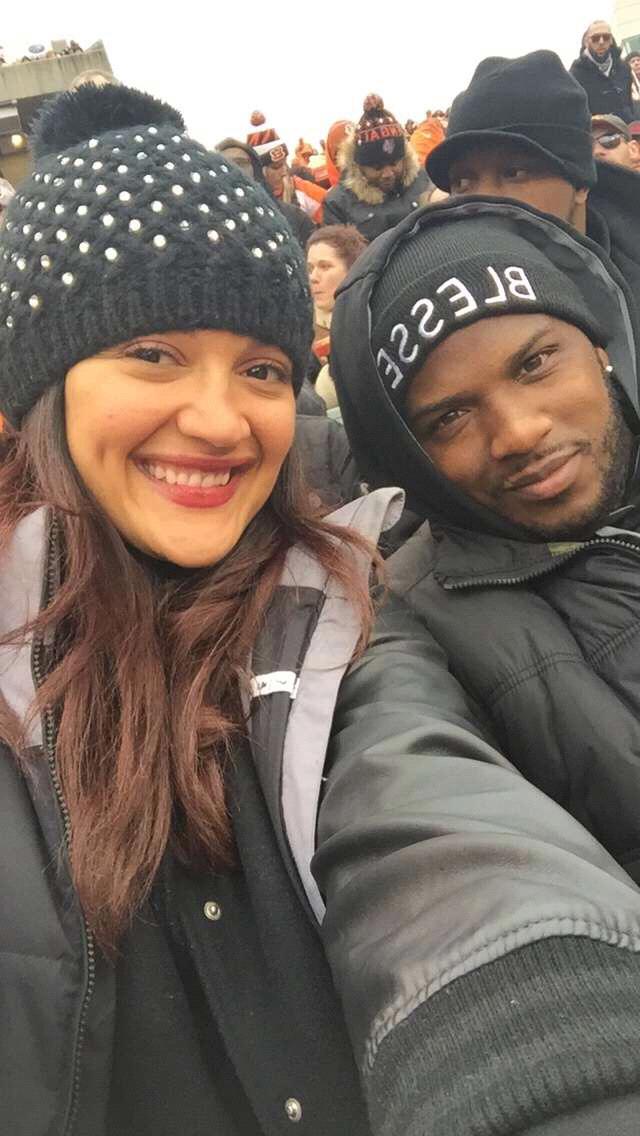 My fist NFL game