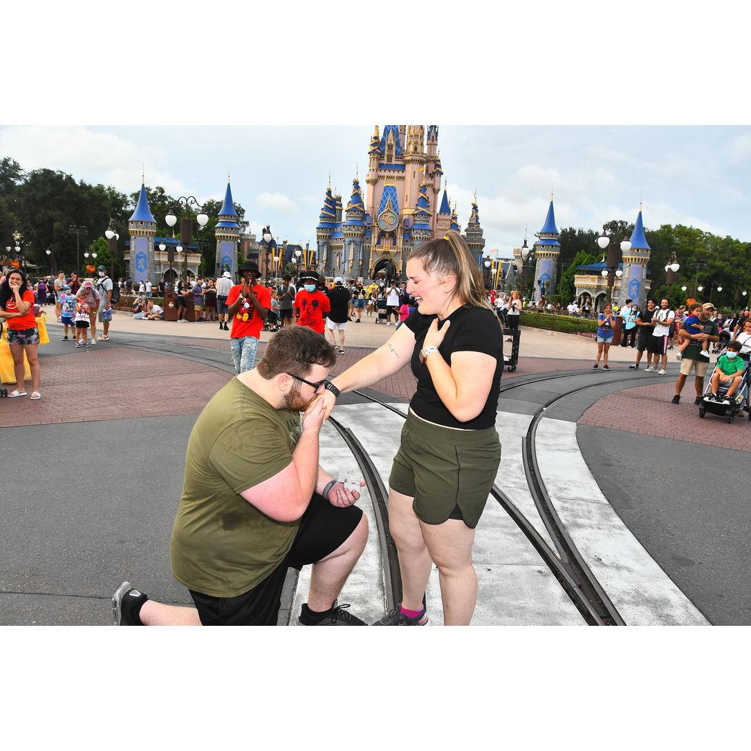 Getting Engaged, Walt Disney World, Orlando, FL-2021