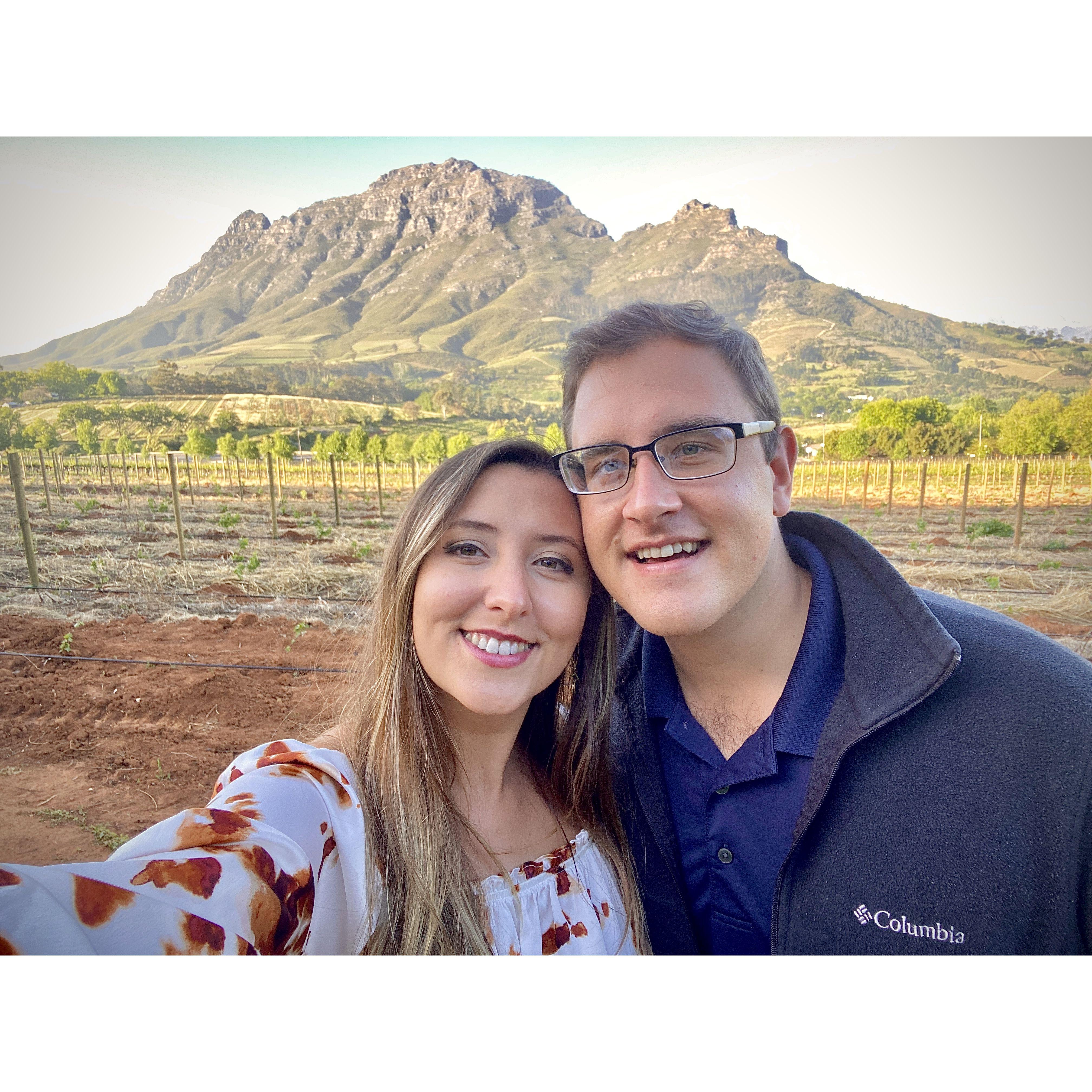 One of the best days Jordan and Fred have shared together - beautiful scenery, romance and delicious food and wine!