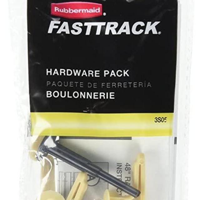 Rubbermaid 1784975 Fasttrack/Fast track Hardware Pack