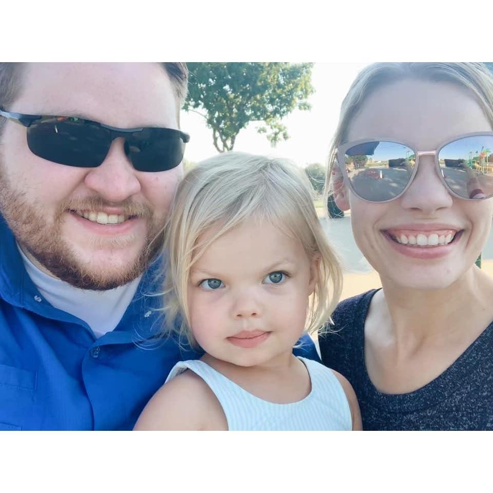 A family day at the splash pad!