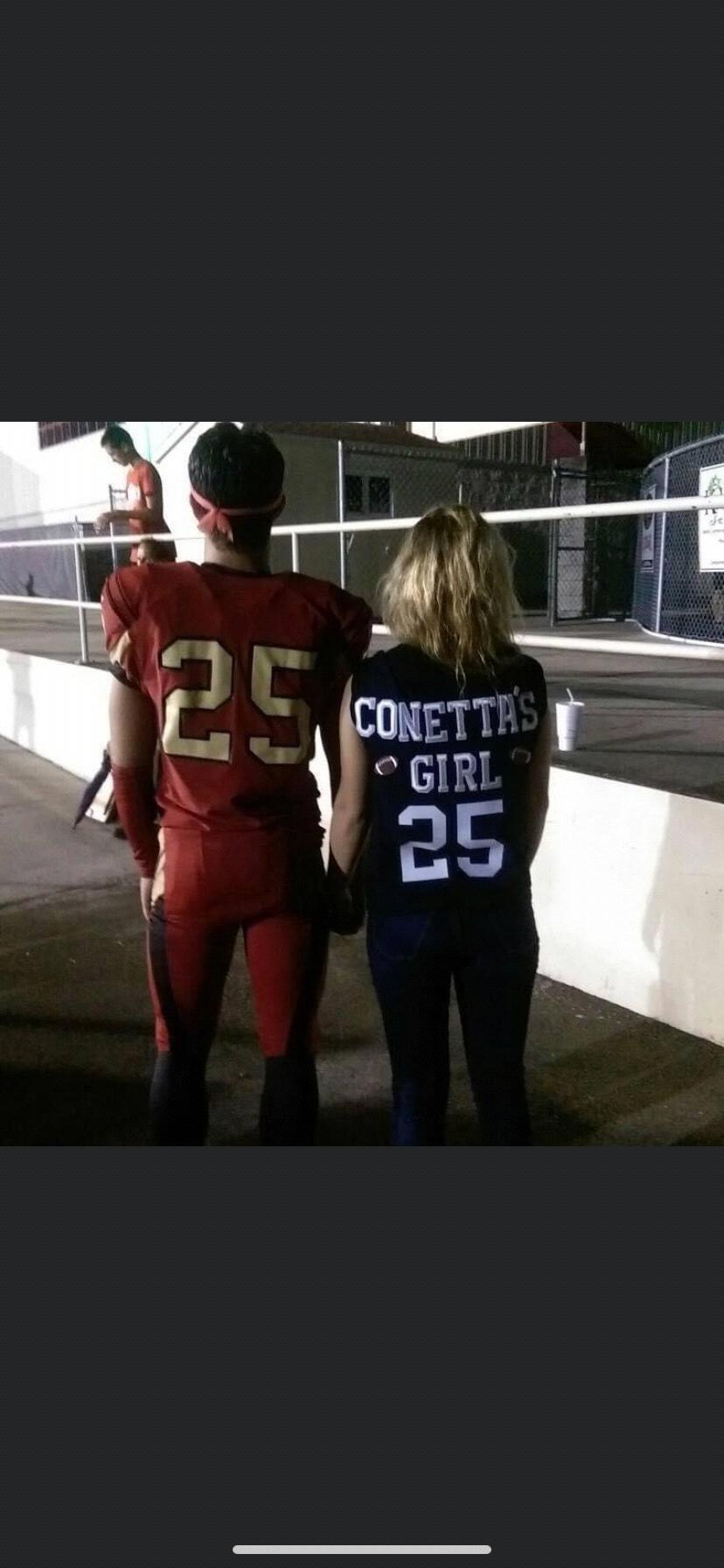 One of my first football games repping Vinny