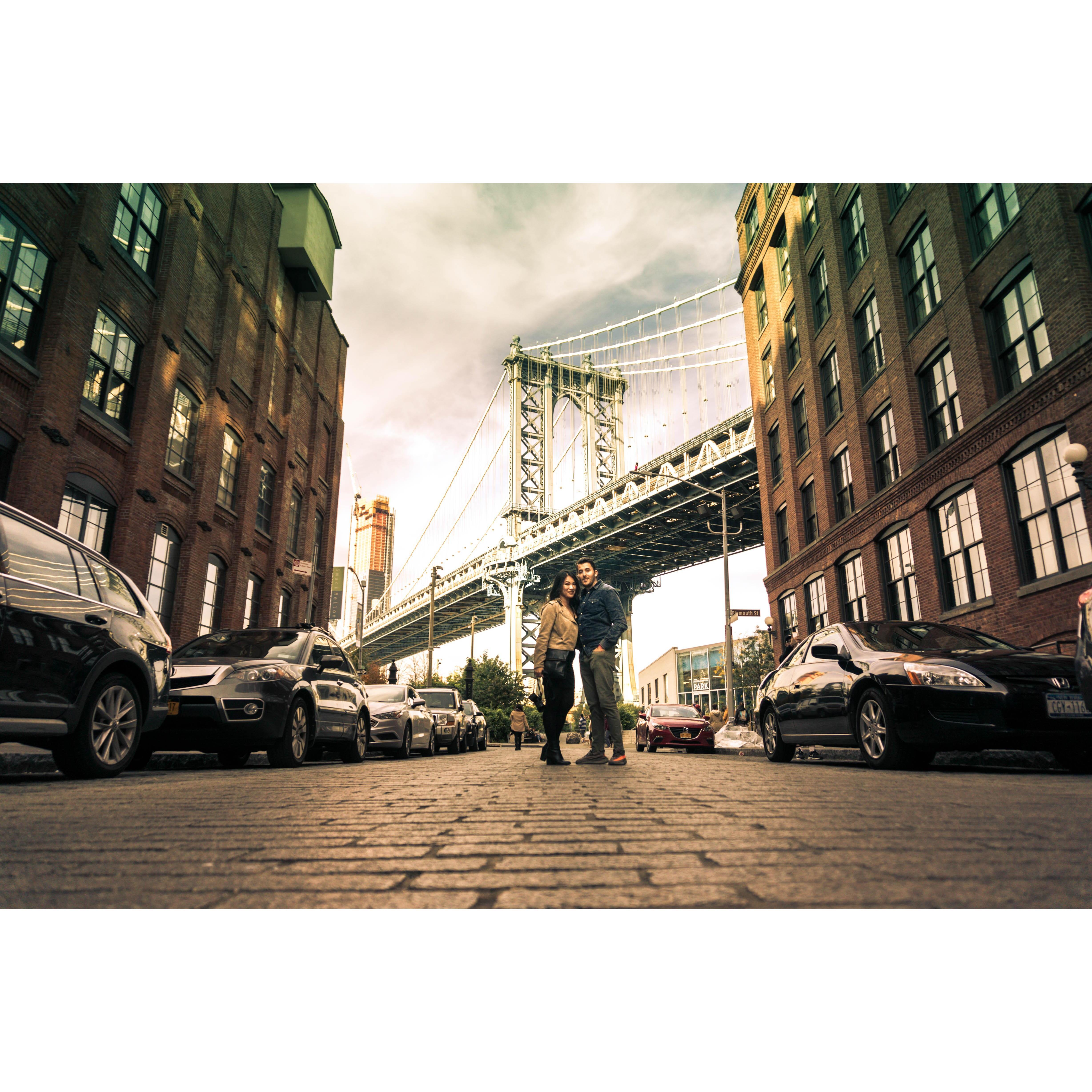 One of our many excursions in NYC when Felix was living there in 2017.