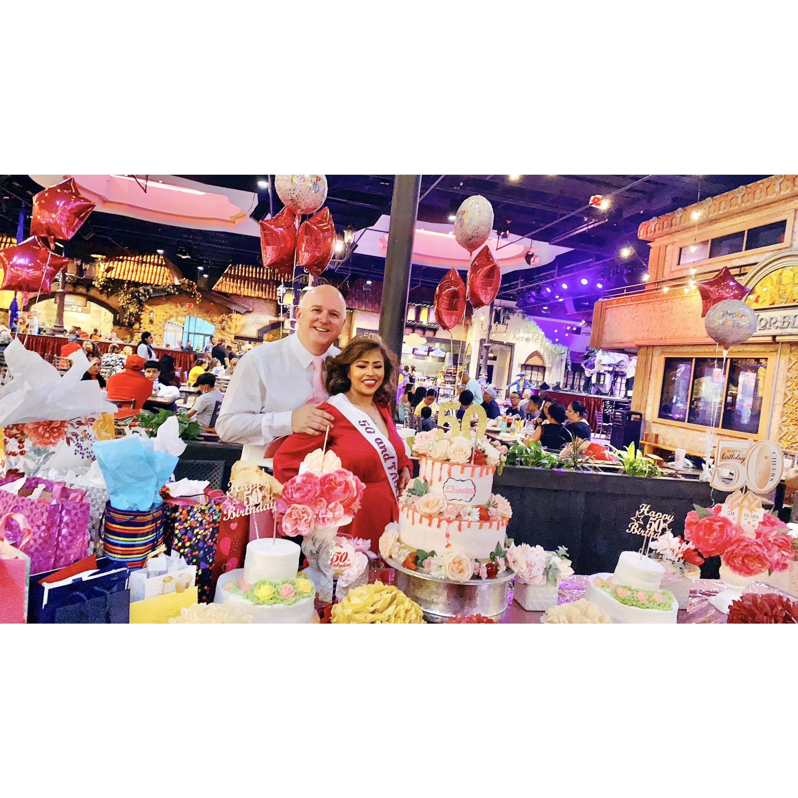 The birthday party of the year.